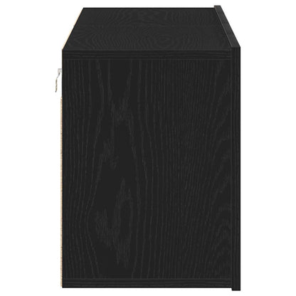 TV-Schränke 2 Stk. Schwarze Eiche 120 x 30 x 41 cm Holzwerkstoff