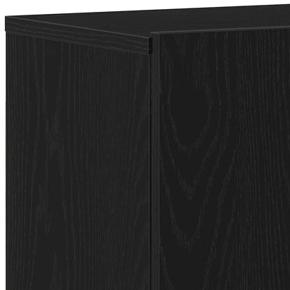 TV-Schrank Schwarze Eiche 80 x 30 x 41 cm Holzwerkstoff