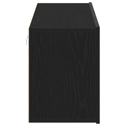 TV-Schränke 2 Stk. Schwarze Eiche 160 x 30 x 41 cm Holzwerkstoff