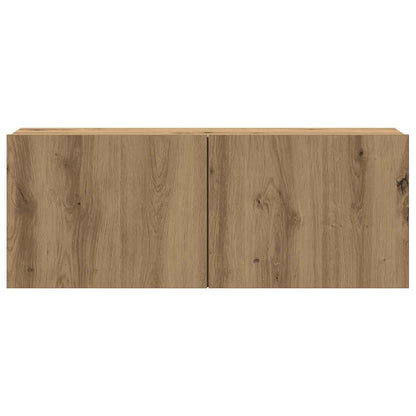 TV-Wandschränke 4 Stk. Artisan-Eiche Holzwerkstoff