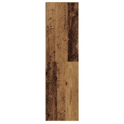 7-tlg. TV-Schrank-Set Wandmontage Altholz-Optik Holzwerkstoff