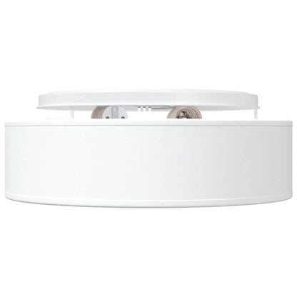 Deckenlampe Weiß 38 x 13.5 cm Stoff