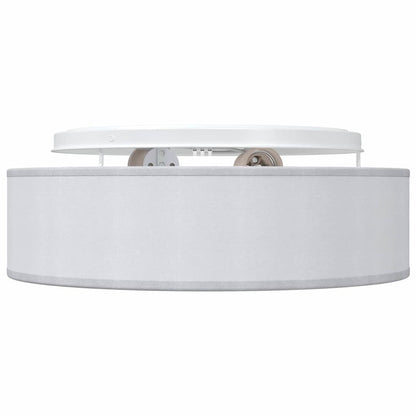 Deckenlampe Grau 38 x 13.5 cm Stoff