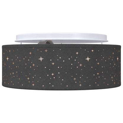 Deckenlampe Schwarz 30 x 13.5 cm Stoff