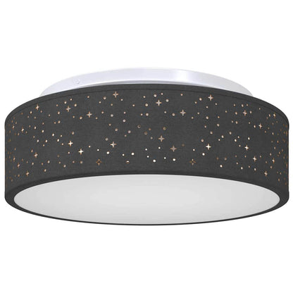 Deckenlampe Schwarz 38 x 13.5 cm Stoff