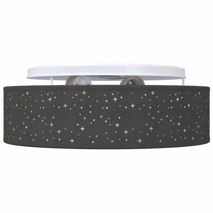Deckenlampe Schwarz 38 x 13.5 cm Stoff