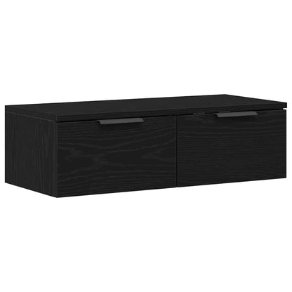 Wandschrank Schwarze Eiche 68 x 30 x 20 cm Holzwerkstoff