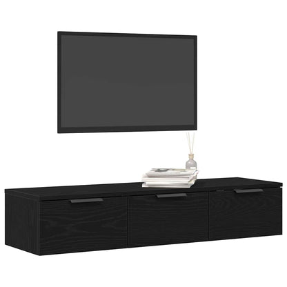 Wandschrank Schwarze Eiche 102 x 30 x 20 cm Holzwerkstoff