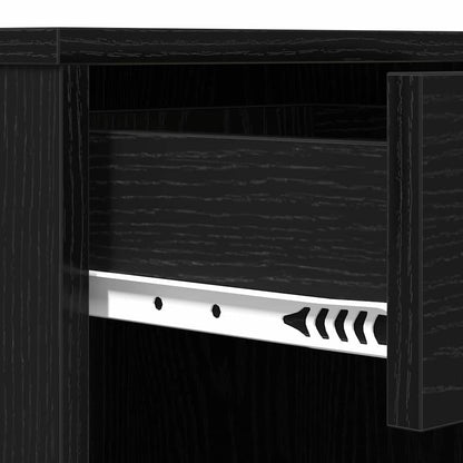 Kosmetikschrank Schwarze Eiche 80 x 40 x 75 cm Holzwerkstoff