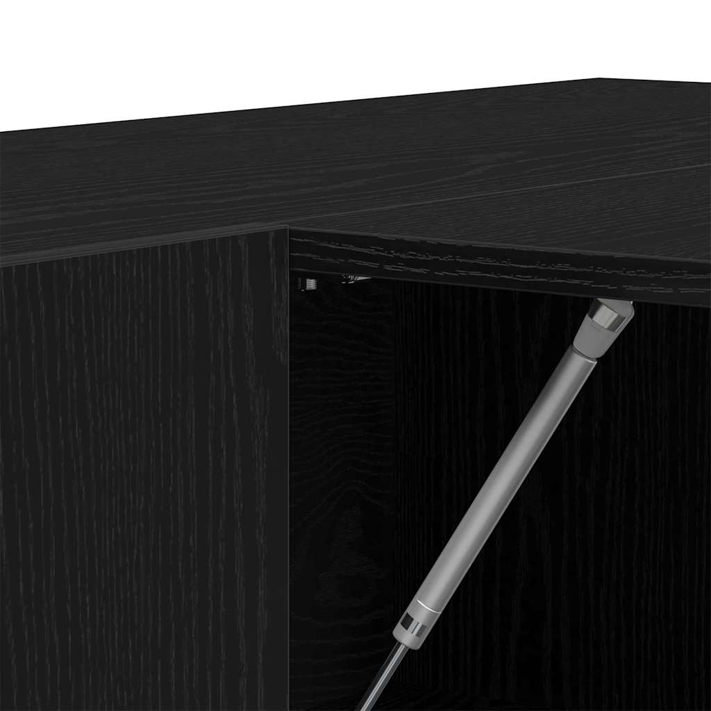 Flur-Schrank Schwarze Eiche 97.5 x 37 x 99 cm Holzwerkstoff