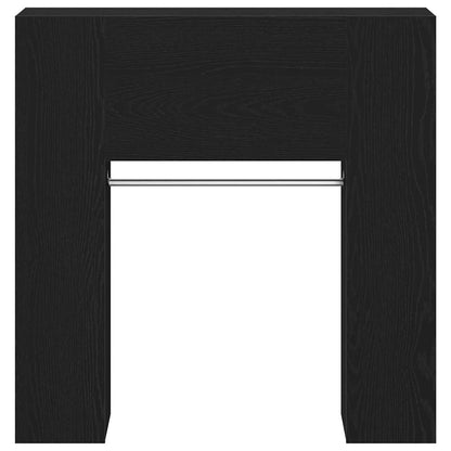 Flur-Schrank Schwarze Eiche 97.5 x 37 x 99 cm Holzwerkstoff
