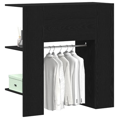 Flur-Schrank Schwarze Eiche 97.5 x 37 x 99 cm Holzwerkstoff