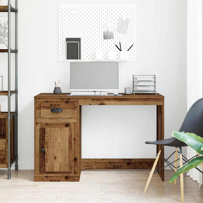 Schreibtisch mit Tür Altholz 50 x 115 x 75 cm Holzwerkstoff