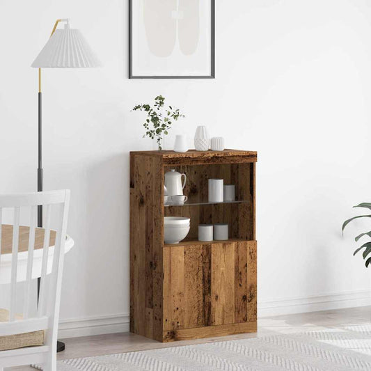 Sideboard Braun 60 x 37 x 100 cm Holzwerkstoff