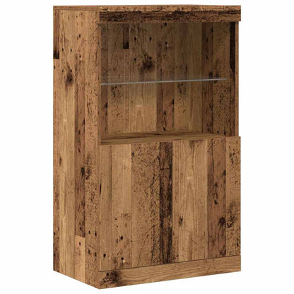 Sideboard Braun 60 x 37 x 100 cm Holzwerkstoff