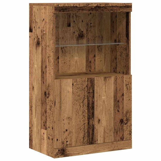 Sideboard Braun 60 x 37 x 100 cm Holzwerkstoff