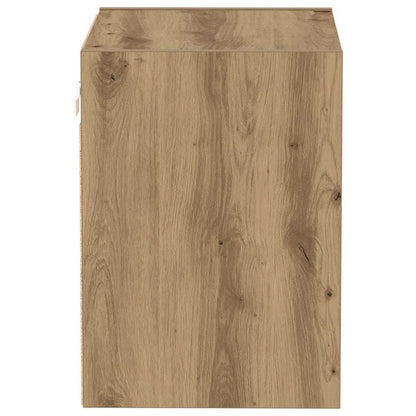 Schweberegal 2 pcs Braun 40 x 28.5 x 40 cm Holzwerkstoff