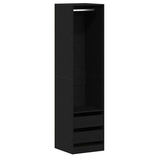 Kleiderschrank Schwarze Eiche 50 x 50 x 200 cm Holzwerkstoff