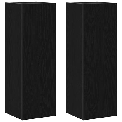TV-Schrank-Set 8 pcs Schwarze Eiche 100 x 30 x 30 cm
