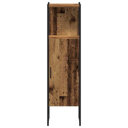 Badezimmermöbel Set mit Regal 4 pcs Altholz 33 x 33 x 185.5 cm
