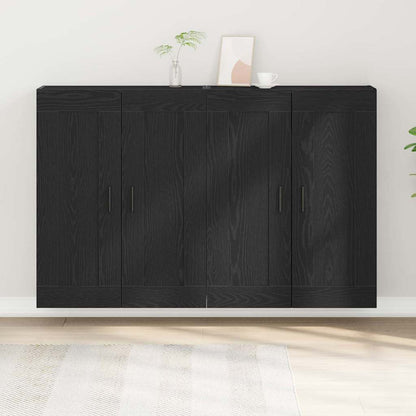 Wandmontierter Schrank Wandmontiert 2 pcs Eiche handwerklich