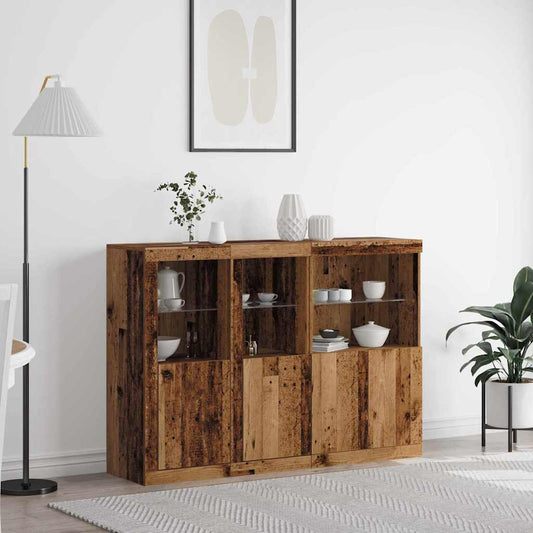 Sideboard Altholz 142,5 x 37 x 100 cm Holzwerkstoff