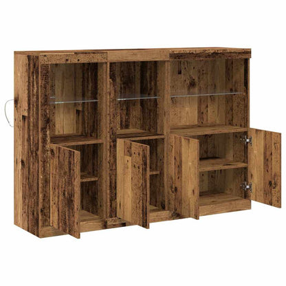 Sideboard Altholz 142,5 x 37 x 100 cm Holzwerkstoff