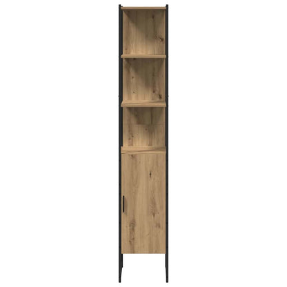 Badezimmermöbel Set 4 pcs Eiche handwerklich 33 x 33 x 185.5 cm