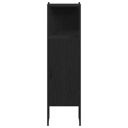 Badezimmermöbel Set 4 pcs Schwarze Eiche 33 x 33 x 185.5 cm