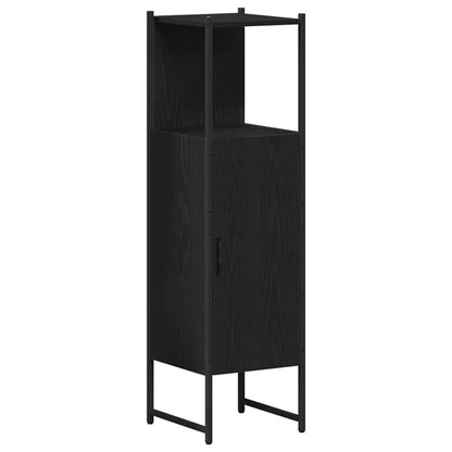Badezimmerschrankset 4 pcs Schwarze Eiche 33 x 33 x 185.5 cm