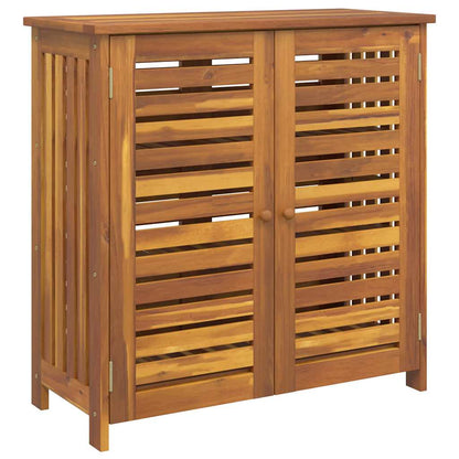 Garten-Schrank mit Speicher mit Tür Braun 90 x 40 x 90cm