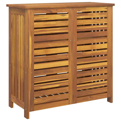 Garten-Schrank mit Speicher mit Tür Braun 90 x 40 x 90cm