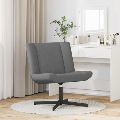 Drehstuhl Dunkelgrau 63 x 75 x 76 cm Stoff