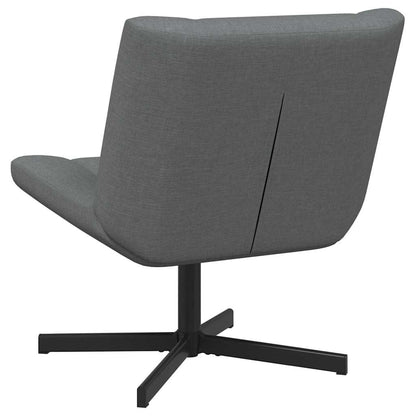 Drehstuhl Dunkelgrau 63 x 75 x 76 cm Stoff