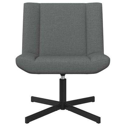 Drehstuhl Dunkelgrau 63 x 75 x 76 cm Stoff
