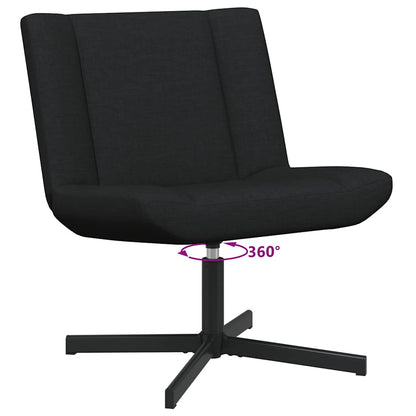 Drehstuhl Schwarz 63 x 75 x 76 cm Stoff
