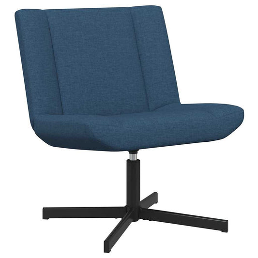 Drehstuhl Blau 63 x 75 x 76 cm Stoff