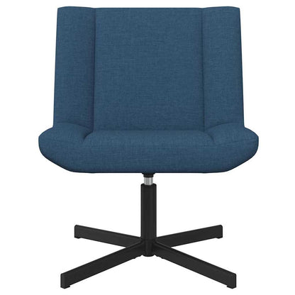 Drehstuhl Blau 63 x 75 x 76 cm Stoff