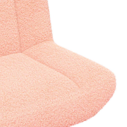 Drehstuhl Rosa 63 x 75 x 76 cm Stoff