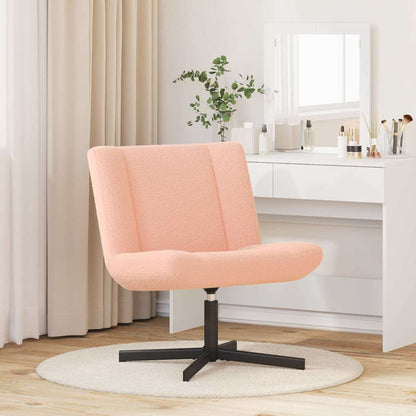 Drehstuhl Rosa 63 x 75 x 76 cm Stoff