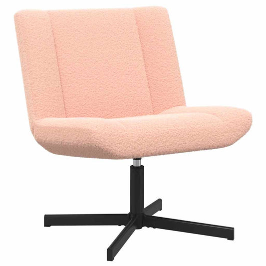 Drehstuhl Rosa 63 x 75 x 76 cm Stoff