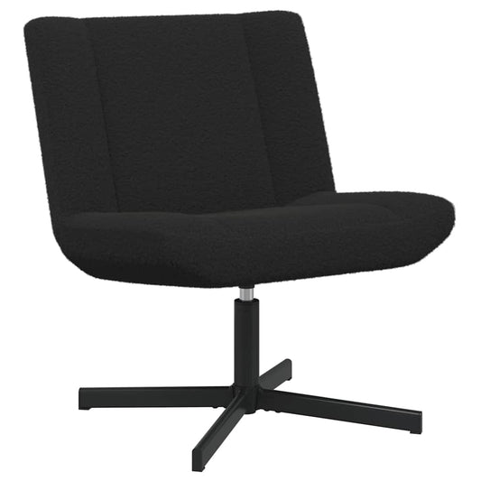 Drehstuhl Schwarz 63 x 75 x 76 cm Stoff