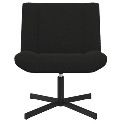 Drehstuhl Schwarz 63 x 75 x 76 cm Stoff