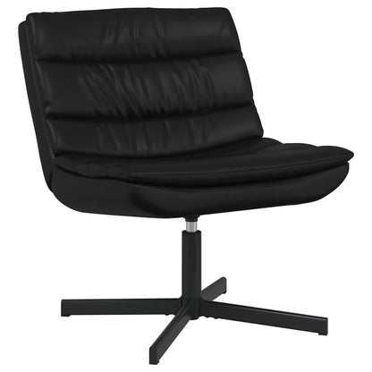Drehstuhl Schwarz 63 x 75 x 76 cm Kunstleder