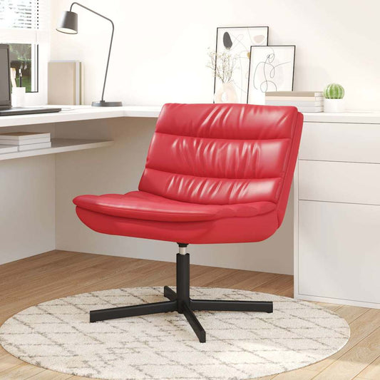 Drehstuhl Rot 63 x 75 x 76 cm Kunstleder
