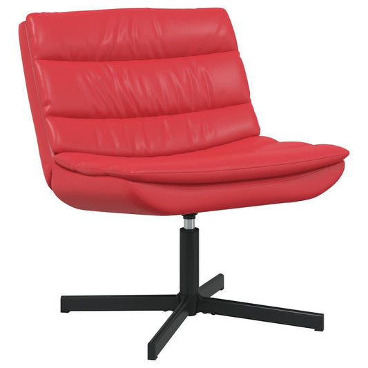 Drehstuhl Rot 63 x 75 x 76 cm Kunstleder