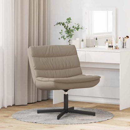 Drehstuhl Cappuccino 63 x 75 x 76 cm Kunstleder