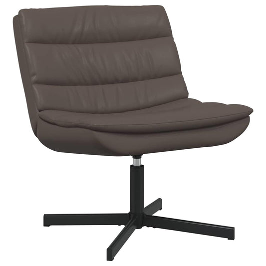 Drehstuhl Braun 63 x 75 x 76 cm Kunstleder