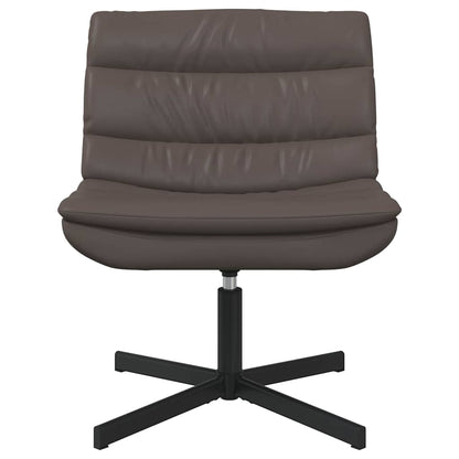 Drehstuhl Braun 63 x 75 x 76 cm Kunstleder