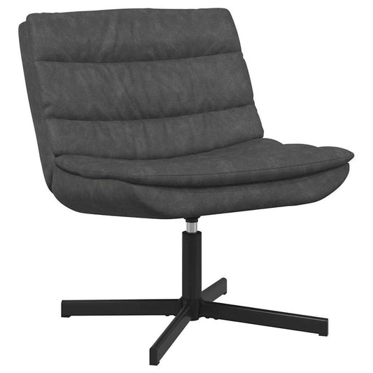 Drehstuhl Schwarz 63 x 75 x 76 cm Kunstleder
